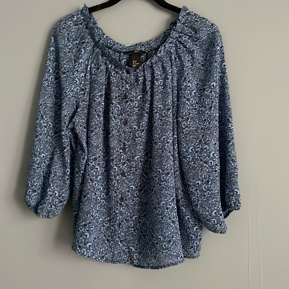 Blue blouse size M